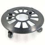 Aluminium 34cm Pot Trolley With Blade Wheels