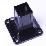 50mm 4 Hole Square Post Base