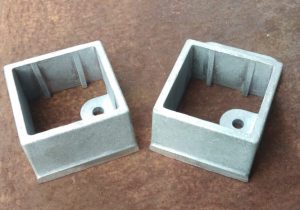 Single Lug 50x50 aluminium bracket