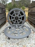 Aluminium 45cm Pot Trolley With Blade Wheels - Image 4