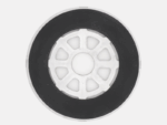55cm Trolley Rubber Mat/Spacer - Image 2